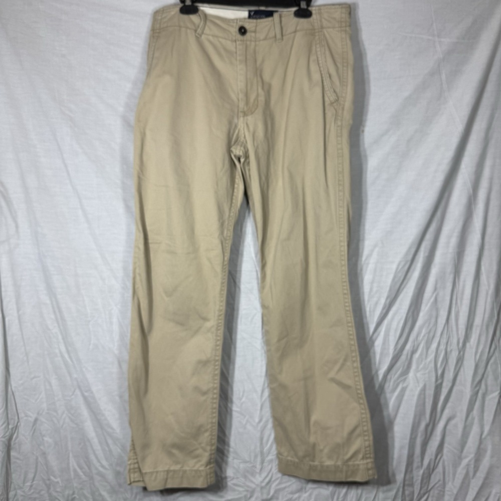 American Eagle Pants Men's 34x32 Regular Fit Straight Leg Chino Prep Casual